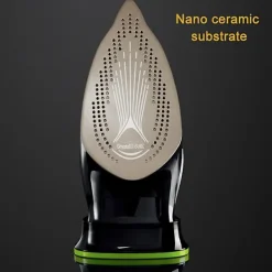 New Uppladdningsbart Sladdlöst Strykjärn 2400 Watt Anti-Dropp Non-Stick Stryksula