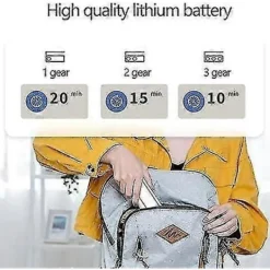 Best NICEGOU USB Uppladdningsbar Mini Portabel Sladdlös Resestrykjärn - För Resor, Hantverk, Resor - 360 Graders Strykning