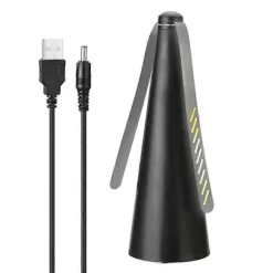 Outlet FMYSJ USB Uppladdningsbar Utomhus Köksfläkt Flugavvisare Flugförstörare Håll Flugor Borta (FMY) black