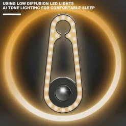 USB-gränssnitt Avvisande Nattlampa Intelligent Multi Position Reglerbar Säker Energieffektiv Kompakt Inomhusbruk Justerbar