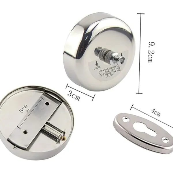 Sale Utdragbar Glasduschvägg - 304 Rostfritt Stål