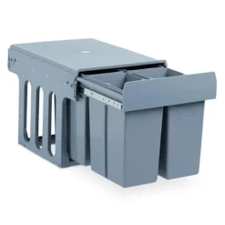 Clearance B2X Utdragbar källsortering 4 st sopkärl