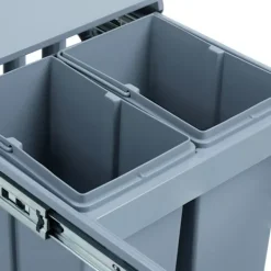 Clearance B2X Utdragbar källsortering 4 st sopkärl