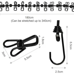 Best Utomhusklädstork, Tvättlina, Tvättlinjespännare för utomhus