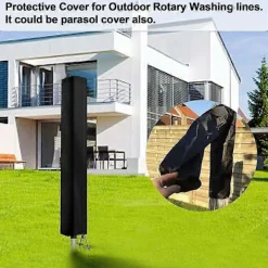 Utomhustorkställning, vattentät och UV-beständig Oxfordduk, justerbar höjd, lätt att rengöra - YQ (endast solskydd)