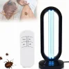 Best UVC-lampa Ozon Dödar Vägglöss 3 Timerinställningar med Fjärrkontroll Germicid