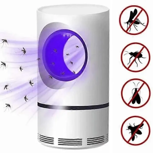 New FMYSJ UV-ljus Myggdödare USB Elektrisk Insektsdödare Fläkt för Hem, Utomhus (FMY)