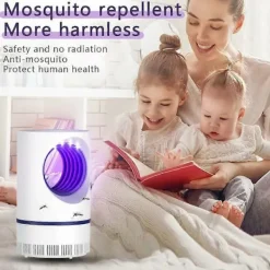 New FMYSJ UV-ljus Myggdödare USB Elektrisk Insektsdödare Fläkt för Hem, Utomhus (FMY)