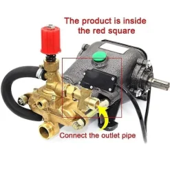 Best 220V Automatisk vattentrycksavkännande brytarenhet 55/58 Modell Biltvättmaskin Automatiskt /[PL]