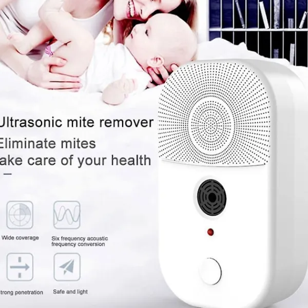 Best 220V Dammkvalster Vägglus Dödar Loppor och Myror Repeller Teknik_Kvalitetsgåvor As shown