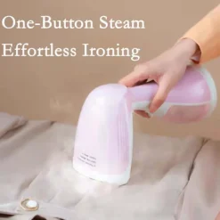 Discount INF 220V EU-kontakt Handhållen Klädångare - Portabelt Strykjärn för Resor & Snabb Rynkborttagning Grön