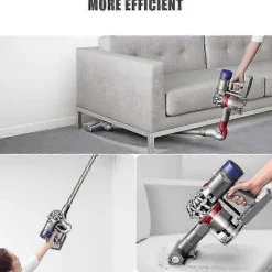 Best 21.6V 8000MAh Batteri för V8 Li-Ion Dammsugare med Filter