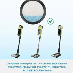 Best 18V ONE+ Sladdlös Dammsugare Filter för husdjur, PCL720, PBLSV716, PBLSV717 Dammsugare, Jämför med Del A32SV720N