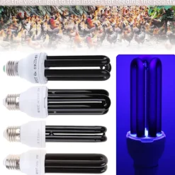 Clearance unbranded 220V 30W E27 UV-ljus Ultraviolett Mosquito Killer Lamp Blacklight UV-ersättningslampa för mygg- och flygande insektsfälla
