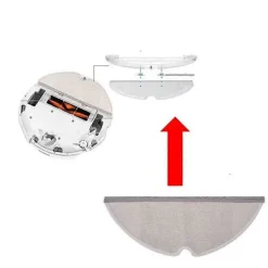 New Vattenbehållare för dammsugare, rengöringsduk, passande för S50/T6, reservdelar för hemrobot As shown