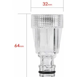 Sale Vattenfilter för högtryckstvätt, högtrycksrengöringsverktyg för biltvätt, reservdelar för högtrycksanslutning 64X32mm 2 st