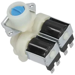 Sale Vatteninloppsventil för tvättmaskin, ersättning, dubbelhuvudsolenoid AC220V-240V
