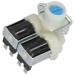 Sale Vatteninloppsventil för tvättmaskin, ersättning, dubbelhuvudsolenoid AC220V-240V