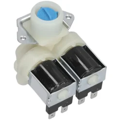 Sale Vatteninloppsventil för tvättmaskin, ersättning, dubbelhuvudsolenoid AC220V-240V