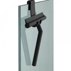 Best Vattenskrapa för fönster och kabin, [Svart 33cm], Silikonskrapa för fönster, badrumsspegel