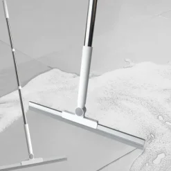 Outlet *Vattenskrapa golv golvskrapa dusch duschskrapa långt handtag, fönsterskrapa med handtag, vattentorkare duschtorkare 42 cm bred