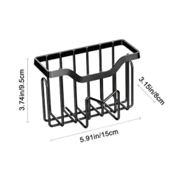 Online Vattentank Dräneringsställ Förvaringsställ SVART Black