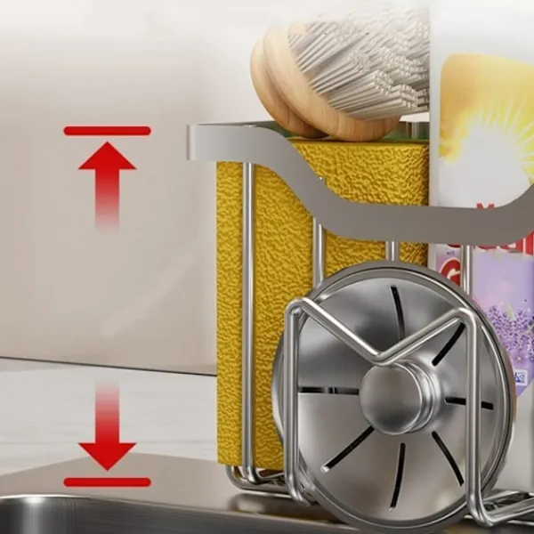 Online Vattentank Dräneringsställ Förvaringsställ SVART Black