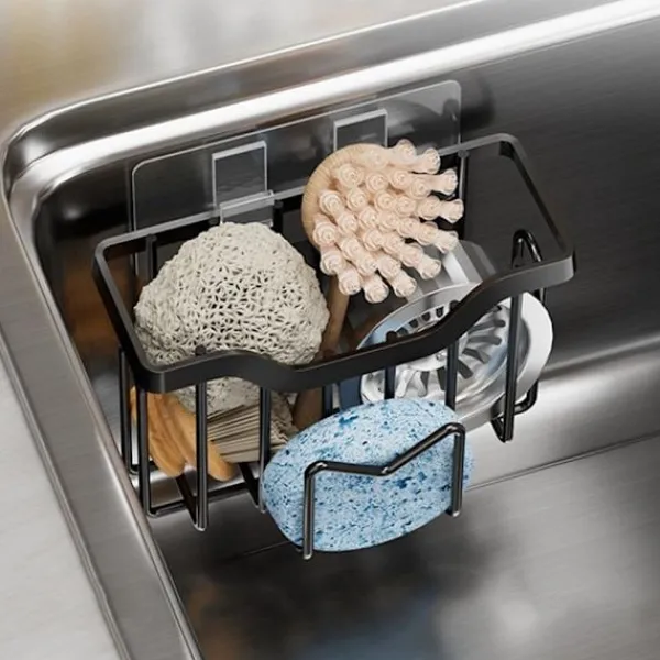 Online Vattentank Dräneringsställ Förvaringsställ SVART Black