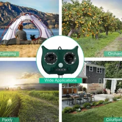 Best INF Vattentålig Ultraljudavskräckare mot Skadedjur & Insekter