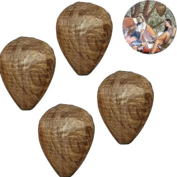 Clearance Vattentäta getingbo-lockfåglar hängande geting- och getingavskräckande medel i tyg, giftfria bi-lockfåglar avskräckande medel för hem, trädgård, utomhus, brun | Fyndiq