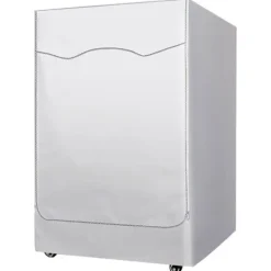 Best Vattentätt tvättmaskinskydd, skyddande tvättmaskinskydd, dammskydd för frontmatad tvättmaskin och torktumlare, passar för 8,5-10" tvättmaskiner