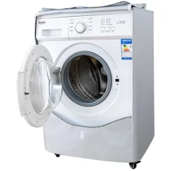 Best Vattentätt tvättmaskinskydd, skyddande tvättmaskinskydd, dammskydd för frontmatad tvättmaskin och torktumlare, passar för 8,5-10" tvättmaskiner