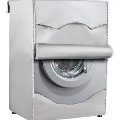 Online Vattentätt tvättmaskinskydd, skyddande överdrag för frontmatad tvättmaskin och torktumlare, dammtätt anti-UV anti-regn 210D förtjockat Oxford-tyg (60 | Fyndiq