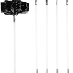 Best Ventilationsrengöringskit, skorstensborste, ventilationsborste med anslutningsrör, rengöringsverktygstillbehör - Perfet