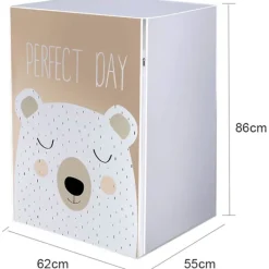 New Överdrag för tvättmaskin, dammskydd för torktumlare med frontladdning (r