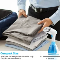 New Vertikal Ångstrykjärn 280ml, 1500W Ångstrykjärn, Manuell/Automatisk Justerbar Portabel Ångstrykjärn.