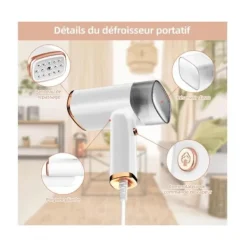 Online ECLshop Vertikal Steamer, Portabelt Vertikalt Strykjärn 1000W 150ML, Steamer, Steamer Lämplig för Alla Tyger