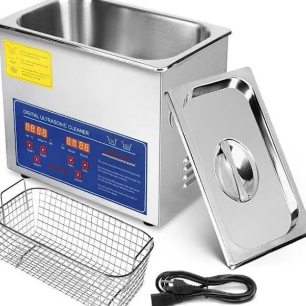 Hot VEVOR 3L Professionell ultraljudstvätt - Uppvärmnings ultraljudstvätt med korg