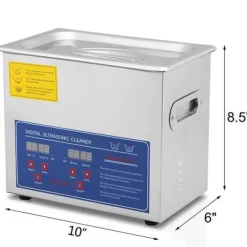 Hot VEVOR 3L Professionell ultraljudstvätt - Uppvärmnings ultraljudstvätt med korg