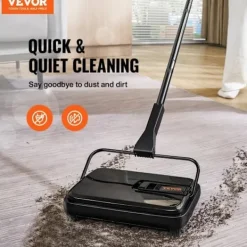 Clearance VEVOR mekanisk borste manuell golv- och mattrengörare utan elektricitet