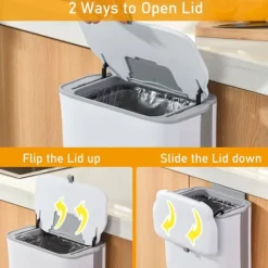 Sale Väggmonterad hopfällbar kökssopkorg hushåll stor kapacitet skåp kök dedikerad hängande