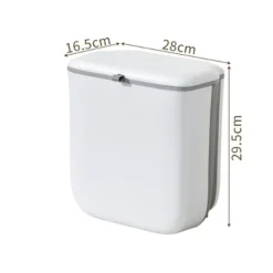 Sale Väggmonterad hopfällbar kökssopkorg hushåll stor kapacitet skåp kök dedikerad hängande