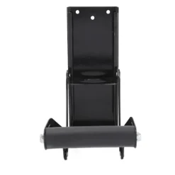 Online Väggmonterad metallburkpress Mjukt handtag Halkfri matta Enkel krossning Ölburkpress Svart