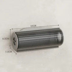 Outlet Väggmonterad soppåsedispenser plastpåsar shoppingväska behållare Light Gray