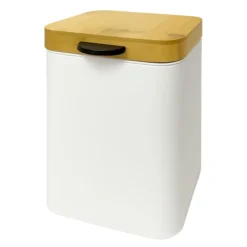 Sale Northix Väggmonterad soptunna för badrum, 3 l, mjukstängande lock