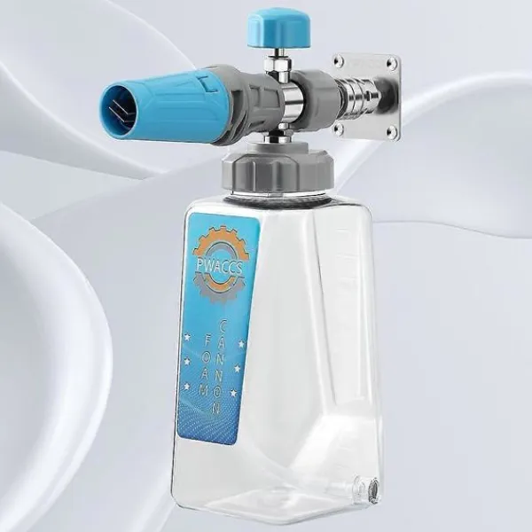 Outlet Väggmonterat förvaringsställ för skumkanon i rostfritt stål, högtryckstvätt tillbehörshållare MultiColor