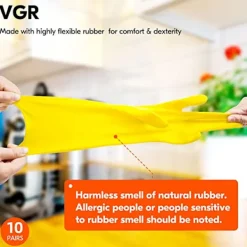 Online VGOGÅteranvändbara hushållsrengöringshandskar, gummidiskhandskar