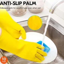Online VGOGÅteranvändbara hushållsrengöringshandskar, gummidiskhandskar