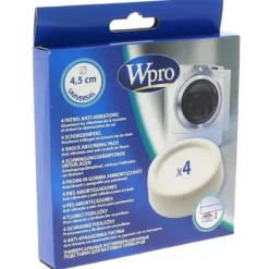 Outlet WPRO Vibrationsdämpande pads x4 481281718845