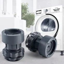 Discount Vibrationsdämpande tvättmaskin 4 st justerbara